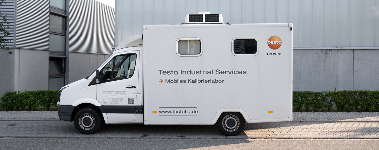 Mobilne laboratorium kalibracyjne Testo Industrial Services GmbH